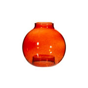 Red bubble vase